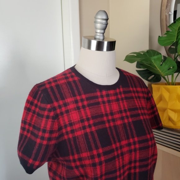 Ralph Lauren Plaid Luxury Wool Sweater Size XL NEW! - Picture 10 of 13